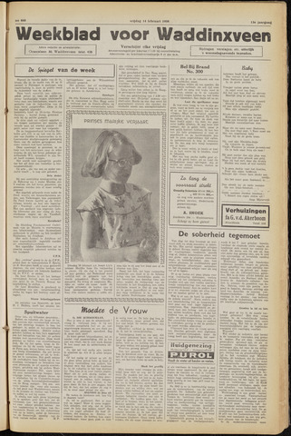 Weekblad voor Waddinxveen 1958-02-14