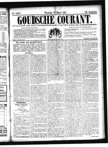 Goudsche Courant 1920-03-22
