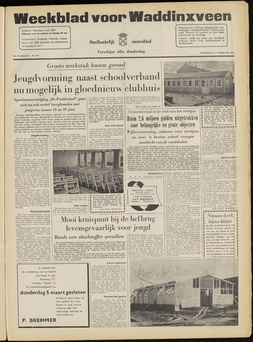 Weekblad voor Waddinxveen 1964-02-27