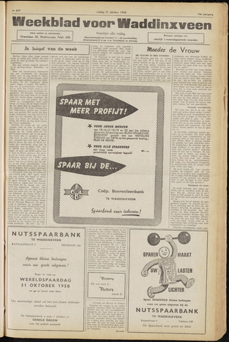 Weekblad voor Waddinxveen 1958-10-31