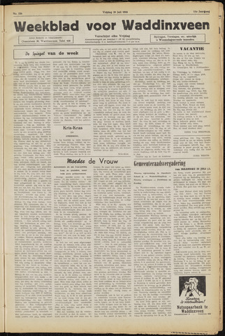Weekblad voor Waddinxveen 1955-07-29