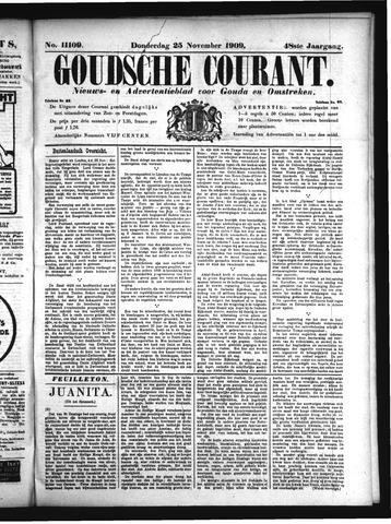 Goudsche Courant 1909-11-25