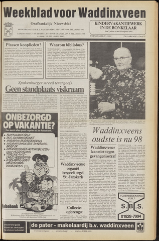 Weekblad voor Waddinxveen 1981-07-22
