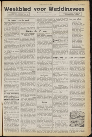 Weekblad voor Waddinxveen 1958-02-28
