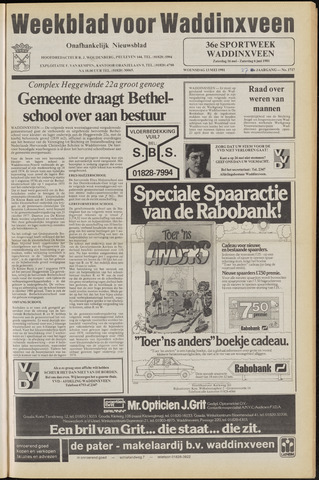 Weekblad voor Waddinxveen 1981-05-13