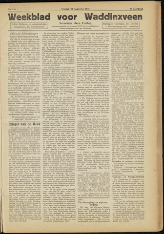 Weekblad voor Waddinxveen 1947-08-22