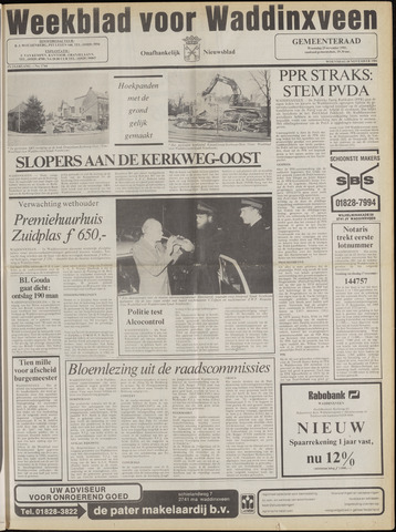 Weekblad voor Waddinxveen 1981-11-18
