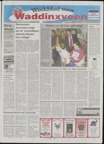 Weekblad voor Waddinxveen 2003-03-19