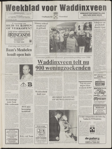 Weekblad voor Waddinxveen 1985-10-23