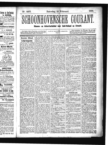 Schoonhovensche Courant 1902-02-15