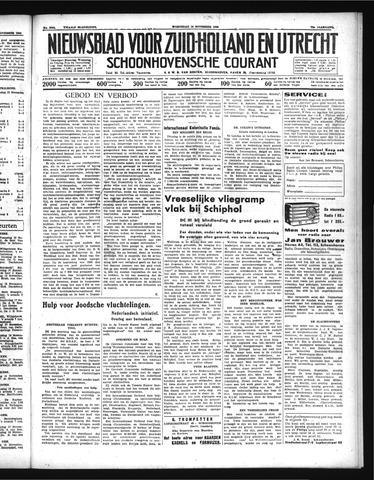 Schoonhovensche Courant 1938-11-16