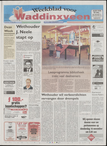 Weekblad voor Waddinxveen 2000-11-01