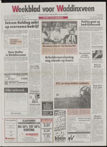 Weekblad voor Waddinxveen 1995-08-23