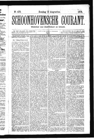Schoonhovensche Courant 1878-08-11