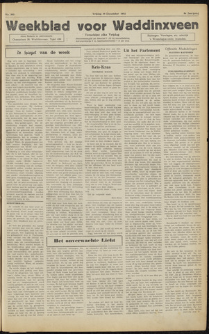 Weekblad voor Waddinxveen 1952-12-19
