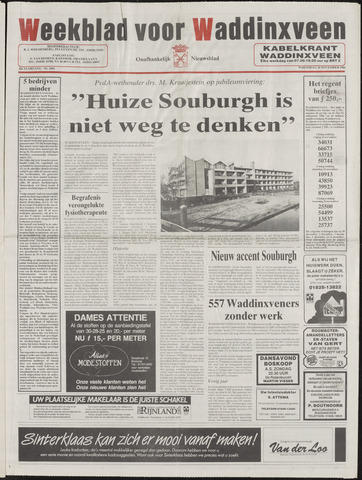 Weekblad voor Waddinxveen 1986-11-26