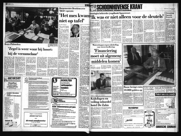 Schoonhovensche Courant 1988-10-13