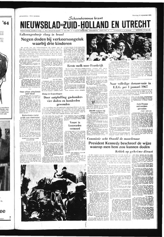 Schoonhovensche Courant 1964-09-28