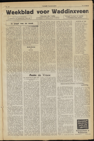Weekblad voor Waddinxveen 1955-09-30