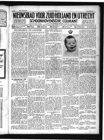Schoonhovensche Courant 1940-01-30