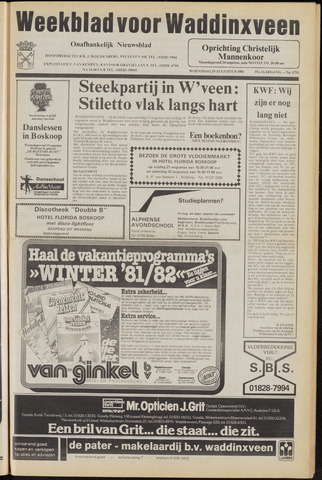 Weekblad voor Waddinxveen 1981-08-19
