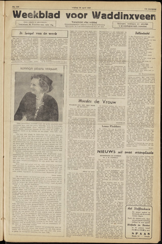 Weekblad voor Waddinxveen 1957-04-26