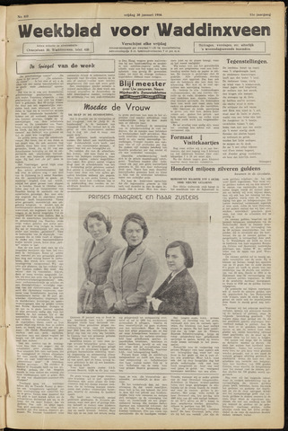 Weekblad voor Waddinxveen 1956-01-20