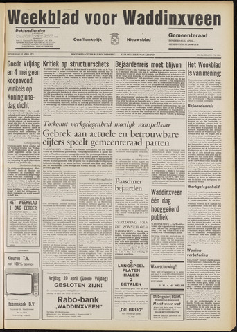 Weekblad voor Waddinxveen 1973-04-12