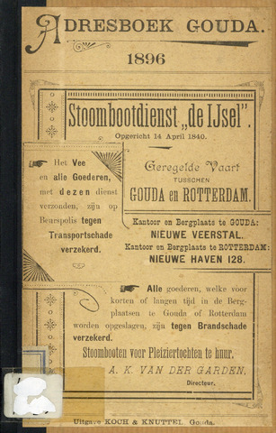 Adresboeken Gouda 1896