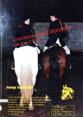 Adresboeken Waddinxveen 1989-01-01