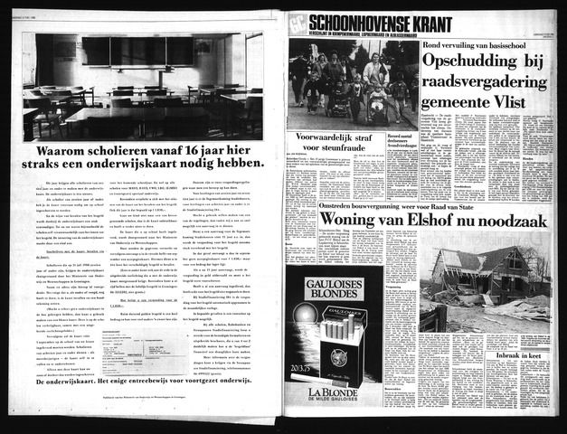 Schoonhovensche Courant 1988-06-07