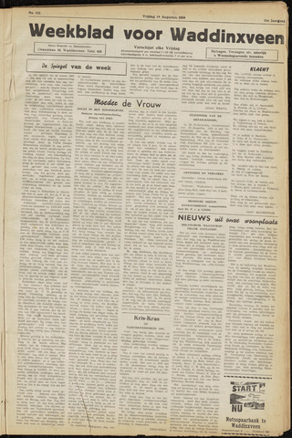 Weekblad voor Waddinxveen 1955-08-19
