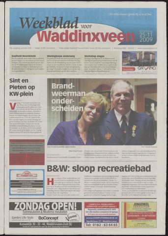 Weekblad voor Waddinxveen 2009-11-25
