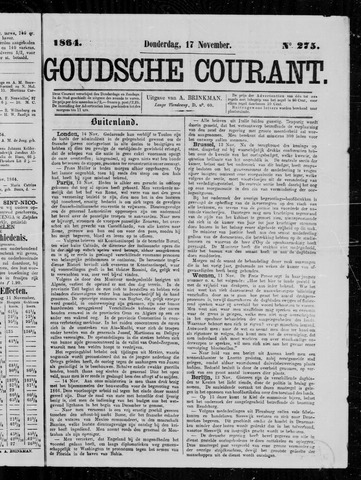 Goudsche Courant 1864-11-17
