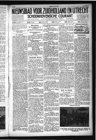 Schoonhovensche Courant 1932-06-24