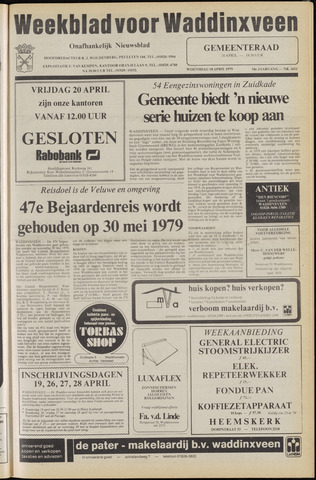 Weekblad voor Waddinxveen 1979-04-18