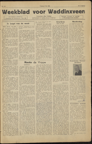 Weekblad voor Waddinxveen 1955-05-06