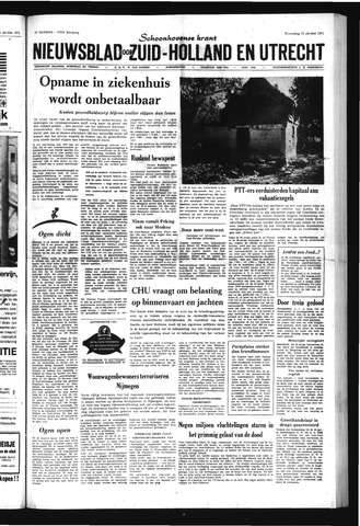 Schoonhovensche Courant 1971-10-13