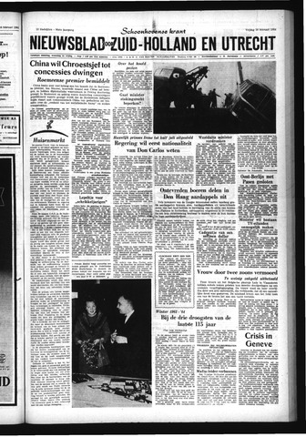 Schoonhovensche Courant 1964-02-28
