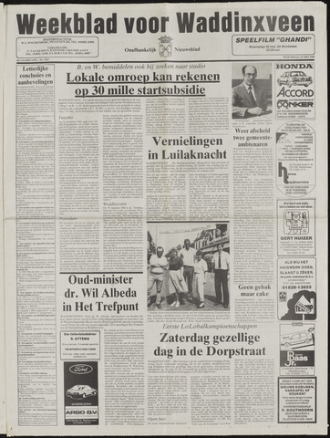 Weekblad voor Waddinxveen 1985-05-29