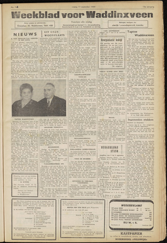 Weekblad voor Waddinxveen 1959-09-11
