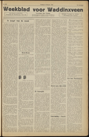 Weekblad voor Waddinxveen 1953-02-27