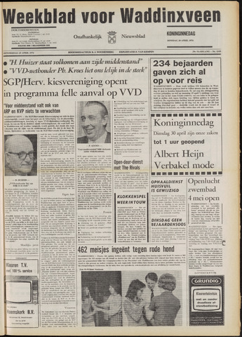 Weekblad voor Waddinxveen 1974-04-25