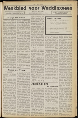 Weekblad voor Waddinxveen 1956-03-30