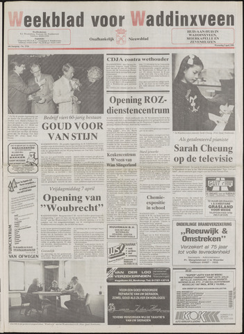 Weekblad voor Waddinxveen 1989-04-05