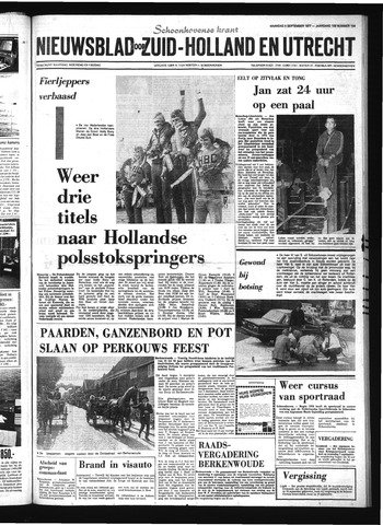 Schoonhovensche Courant 1977-09-05