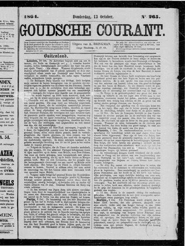 Goudsche Courant 1864-10-13