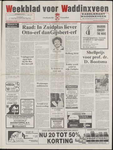 Weekblad voor Waddinxveen 1986-09-24