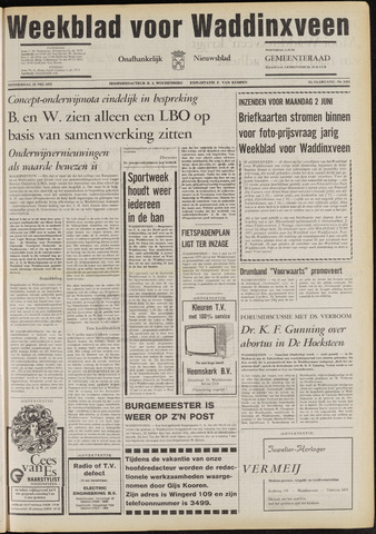 Weekblad voor Waddinxveen 1975-05-29