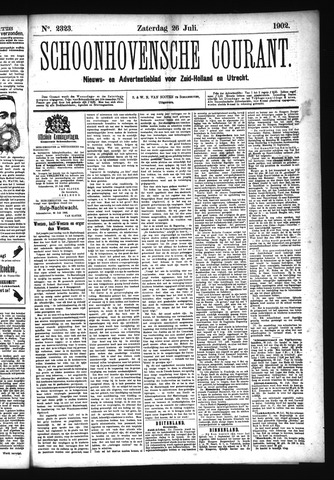 Schoonhovensche Courant 1902-07-26